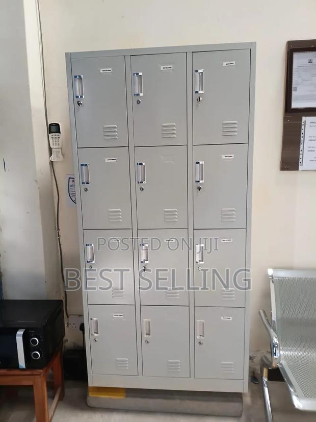 Strong Metallic 12 Door Office Cabinet - thumbnail 2