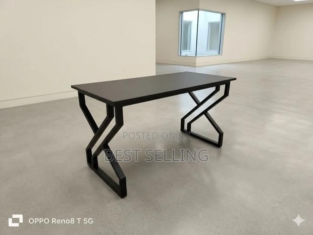Multiple Colors Metallic Stand Office Table - thumbnail 2