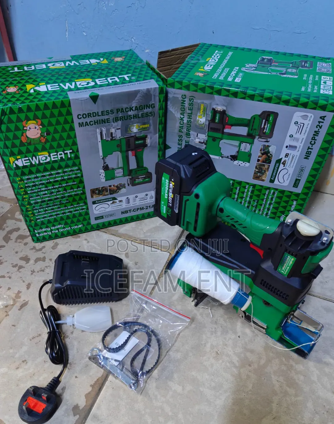 Newbeat Cordless Brushless Bag Closer/21v Rechargeable Bag Closer