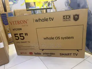 Vitron 55 Inches Uhd Whale Smart Tv (Htc55w)