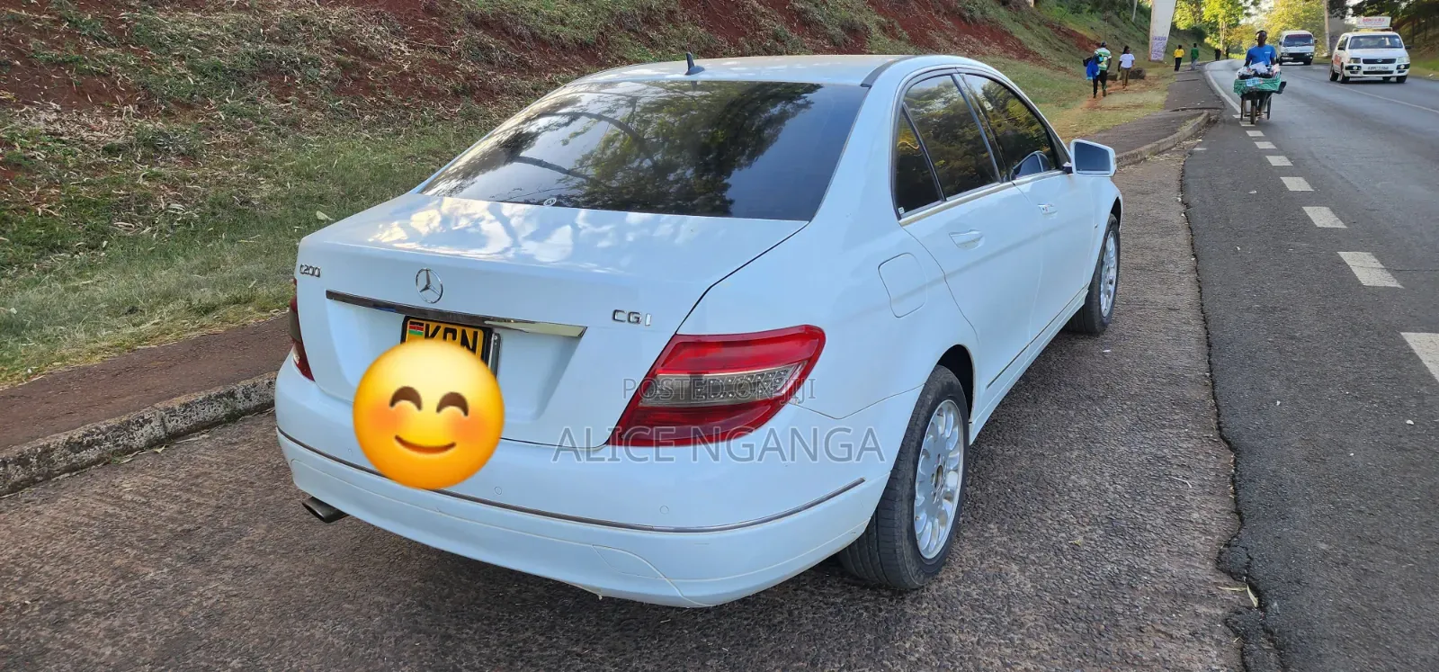 Mercedes-Benz C200 2010 White