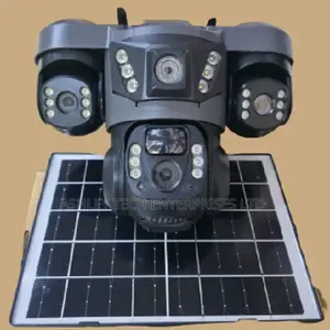 Solar* Powered 4g With Sim Card Vts028 Tripple Lense Camera CCTV