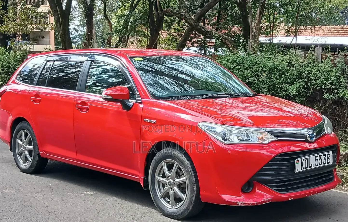 Toyota Corolla Fielder 2016 Red