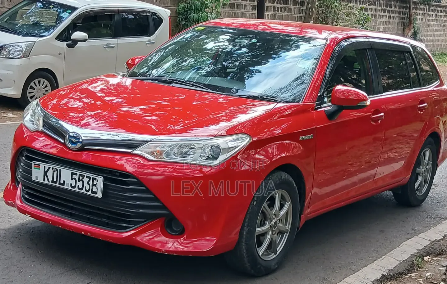 Toyota Corolla Fielder 2016 Red
