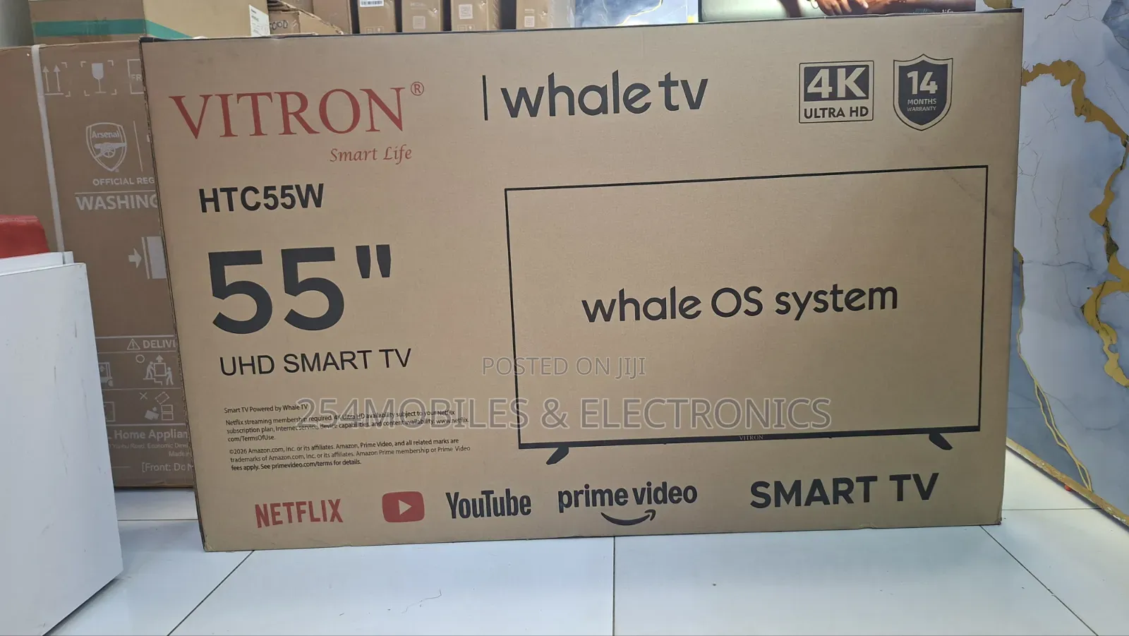 Vitron 55 Inches Uhd Whale Tv Htc55w