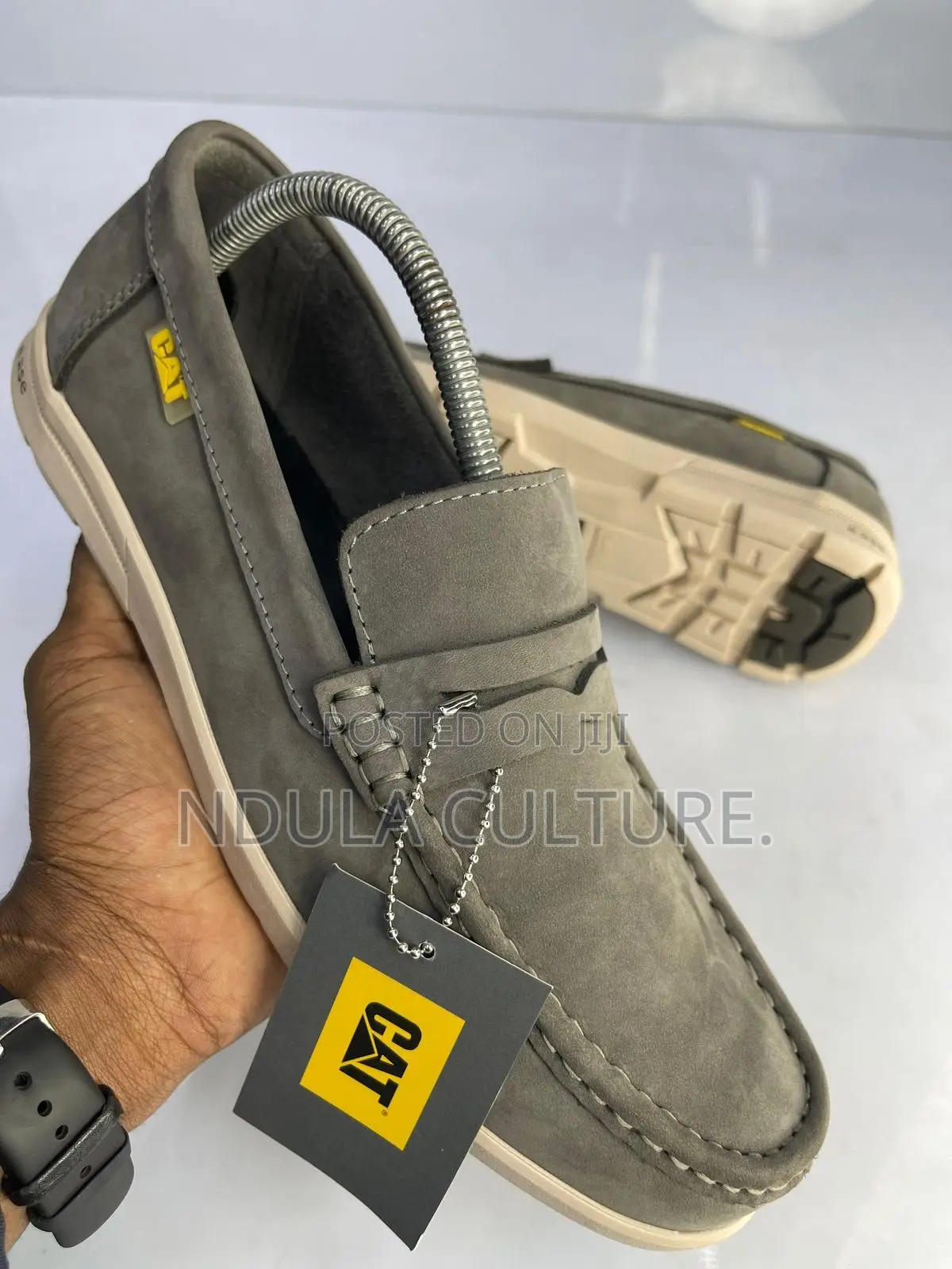 Caterpillar Suede Loafers