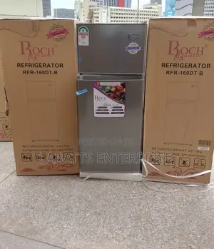 Roch 128l Double Door Refrigerator – RFR-160dt-B