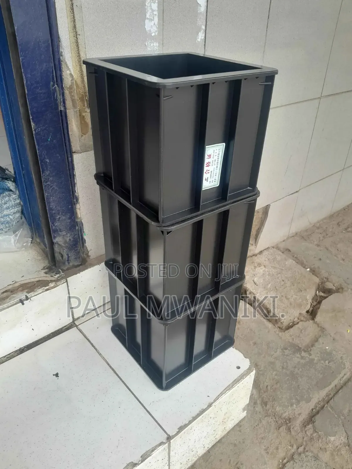 Square PVC Column Mould for Concrete Fence Building
Construction