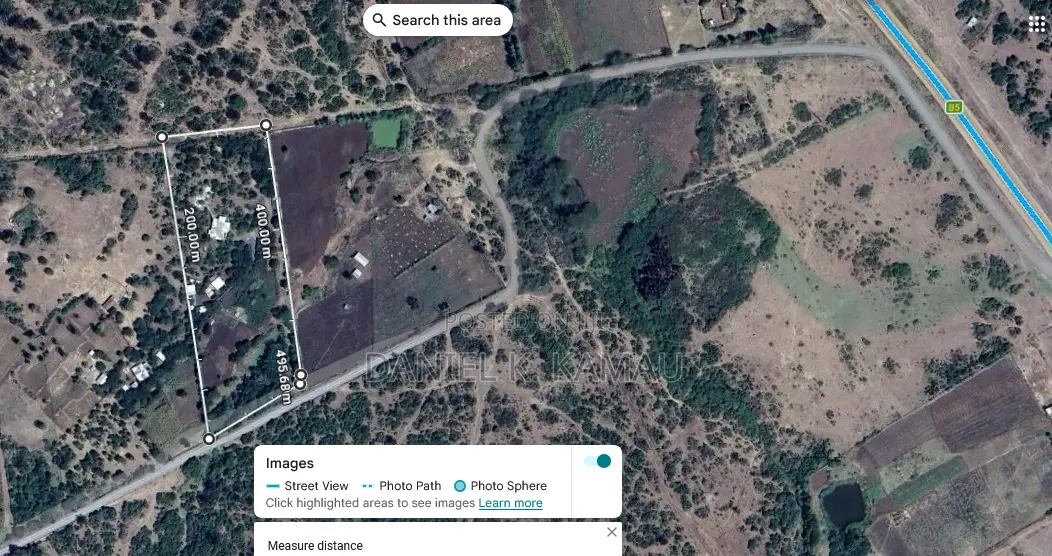 3-Acre Plot, Kariguini, Close to Marina Centre, Nyeri-Nyahururu Road