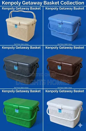 Kenpoly Getaway Basket With Lid-B