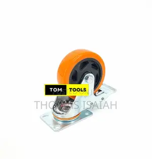 4pcs 4 Inch Swivel Plate PVC Braking Caster Wheels