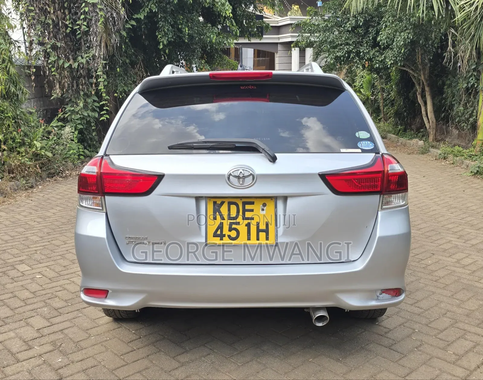 Toyota Corolla Fielder 2016 Silver