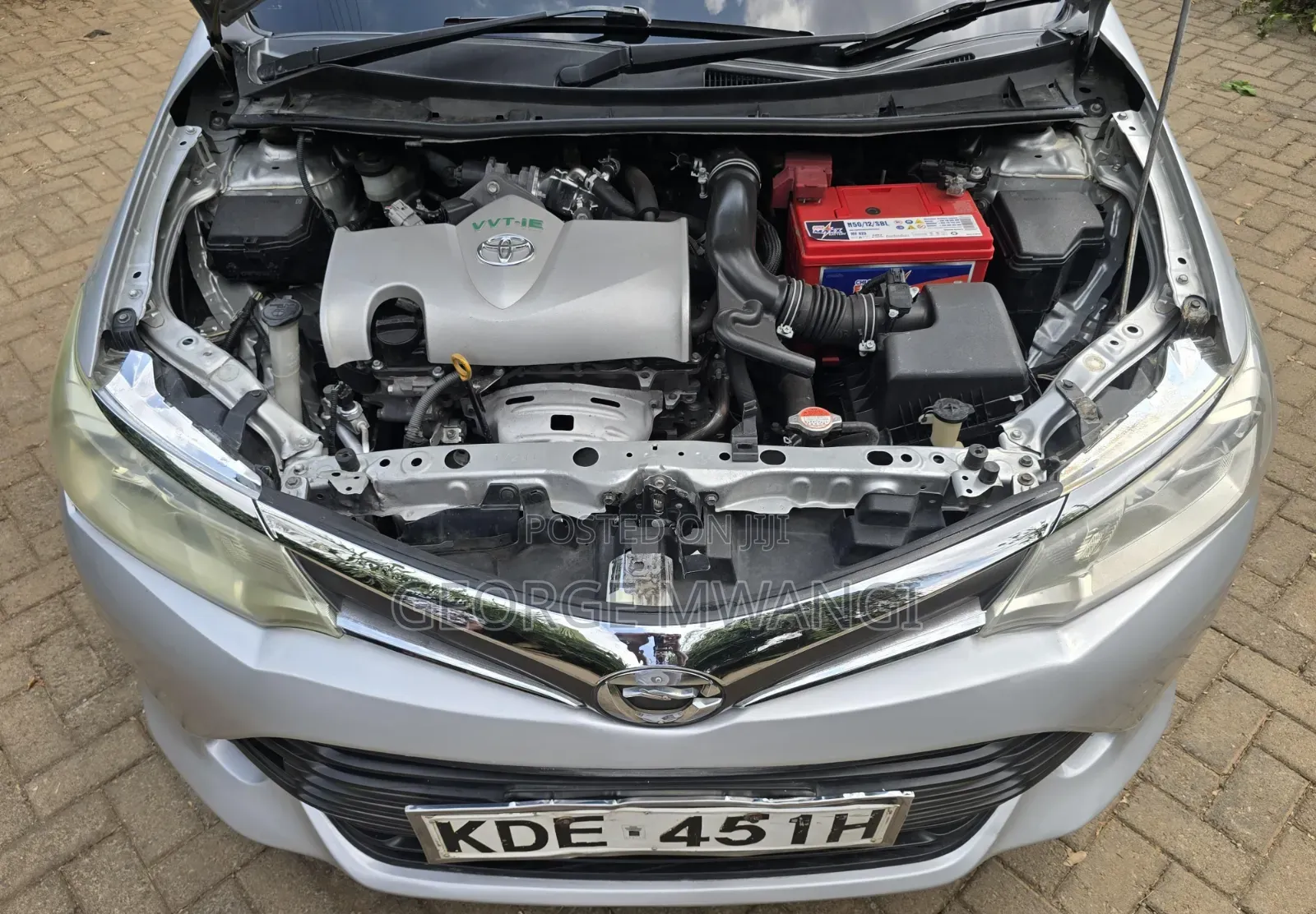 Toyota Corolla Fielder 2016 Silver