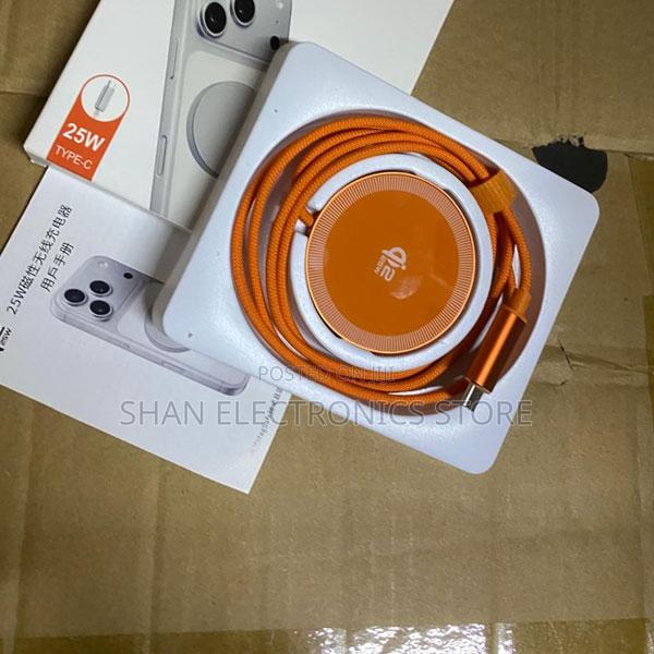25w Mobile Phone Magnetic Wireless Charging Pad Qi2 Usb C Charger