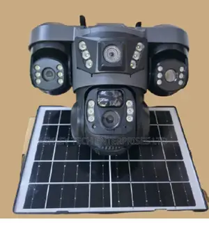 4g Triple Lens Solar Security Camera – Ai Smart PTZ CCTV