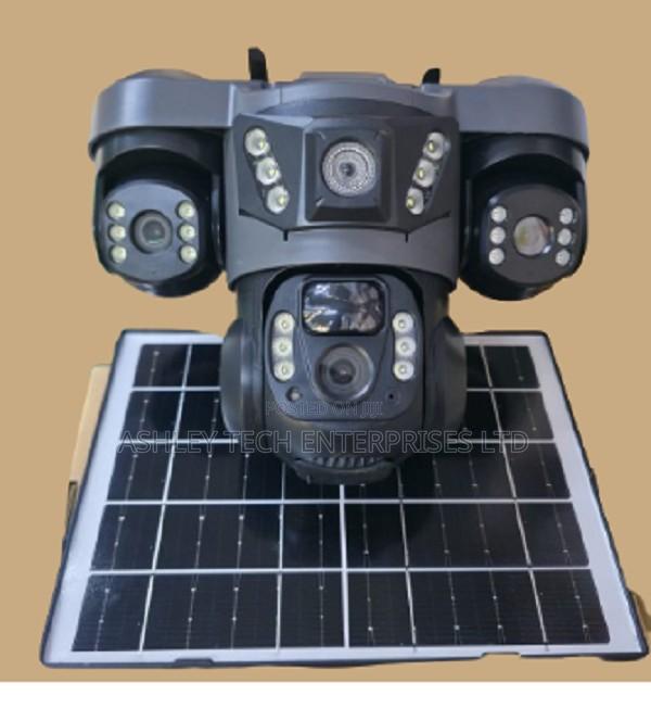 4g Triple Lens Solar Security Camera – Ai Smart PTZ CCTV