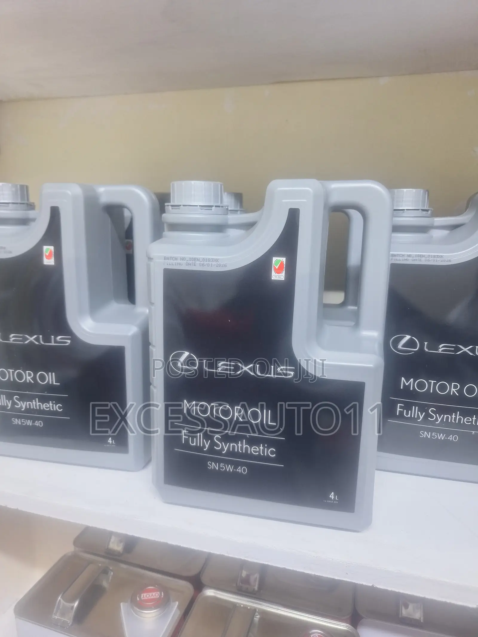 Imported Lexus Sn 5w-40 Fully Synthetic Engine Oil 4l