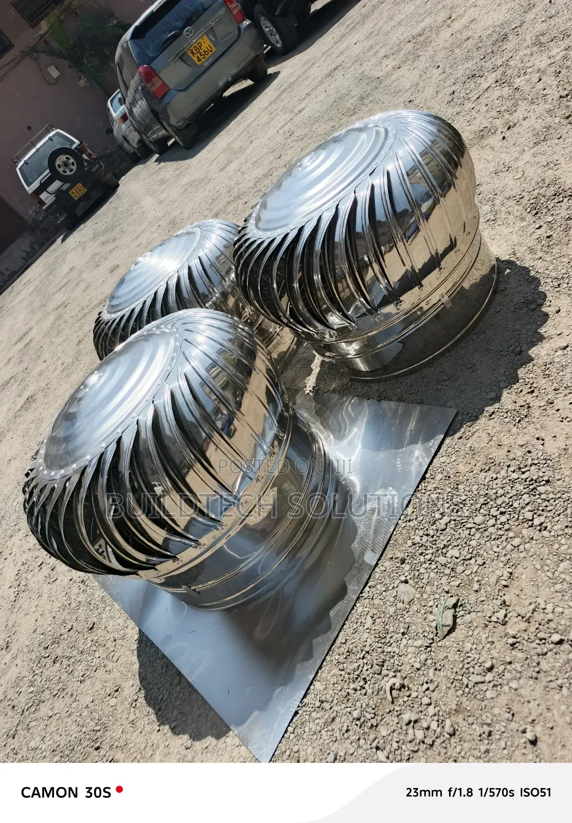 Natural Air Ventilator 24", 600mm Diameter