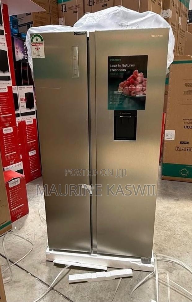 Hisense Side by Sidr 541l Silver - thumbnail 2
