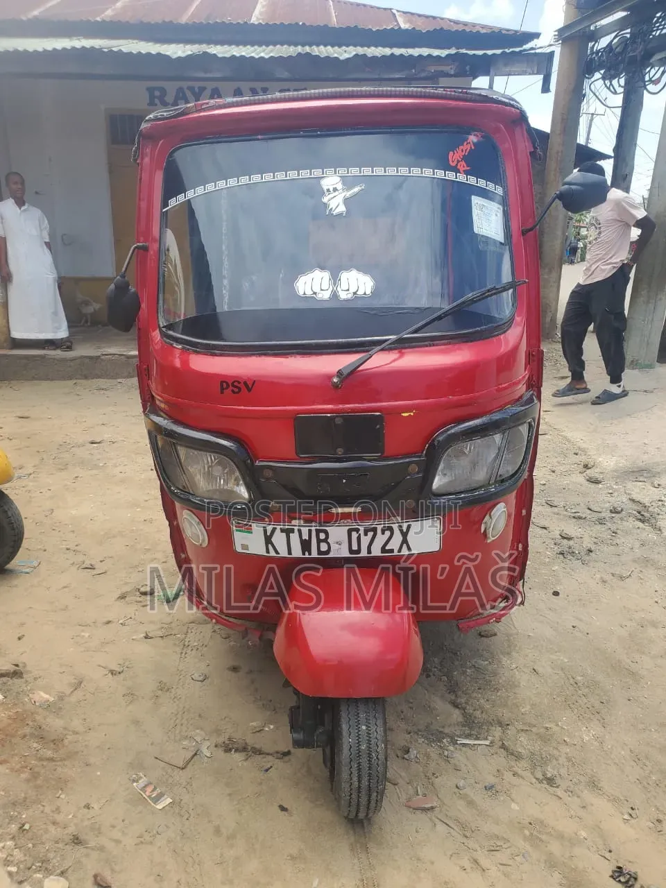 TVS King Deluxe Plus iTouch Start 2021 Red