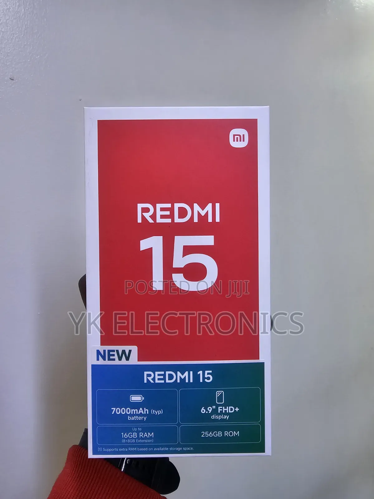 New Xiaomi Redmi 15 256 GB Black