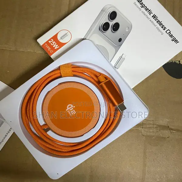 *Charging Power Q12 Magnetic Wireless Charger 25w Qi2 Usb C Charger