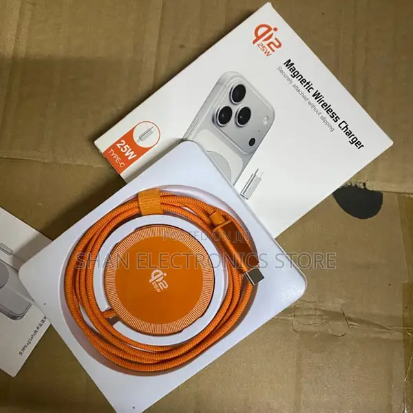 *Charging Power Q12 Magnetic Wireless Charger 25w Qi2 Usb C Charger