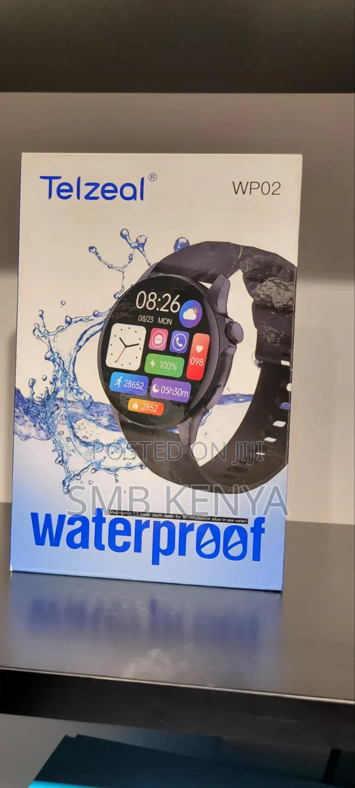Telzeal Wp02 Water Proof Smartwatch With GPS