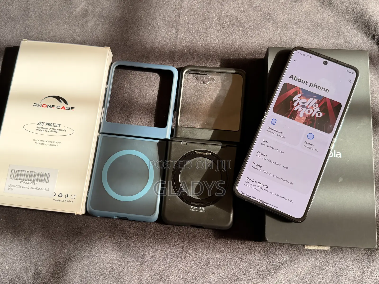 Motorola Razr 2025 256 GB Blue