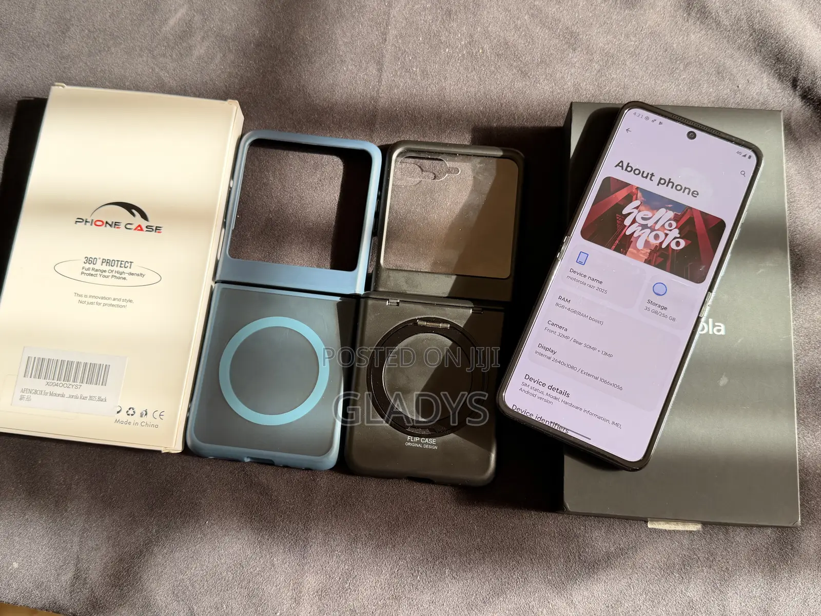 Motorola Razr 2025 256 GB Blue