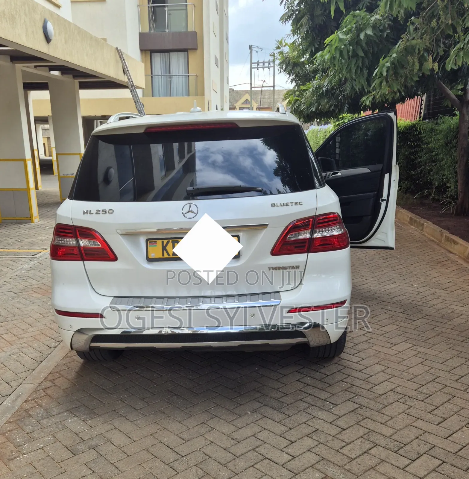 Mercedes-Benz M Class 2015 White