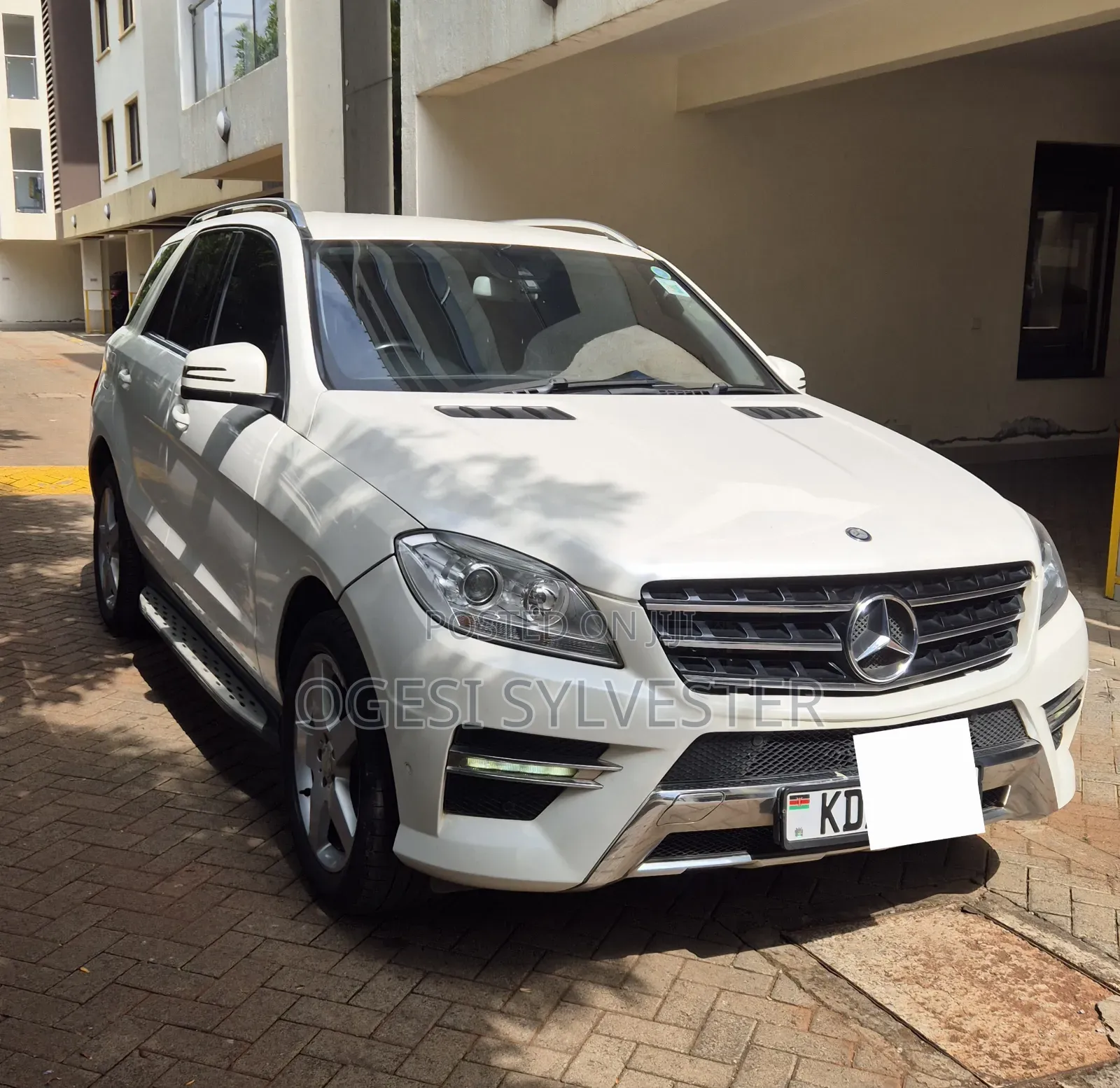 Mercedes-Benz M Class 2015 White