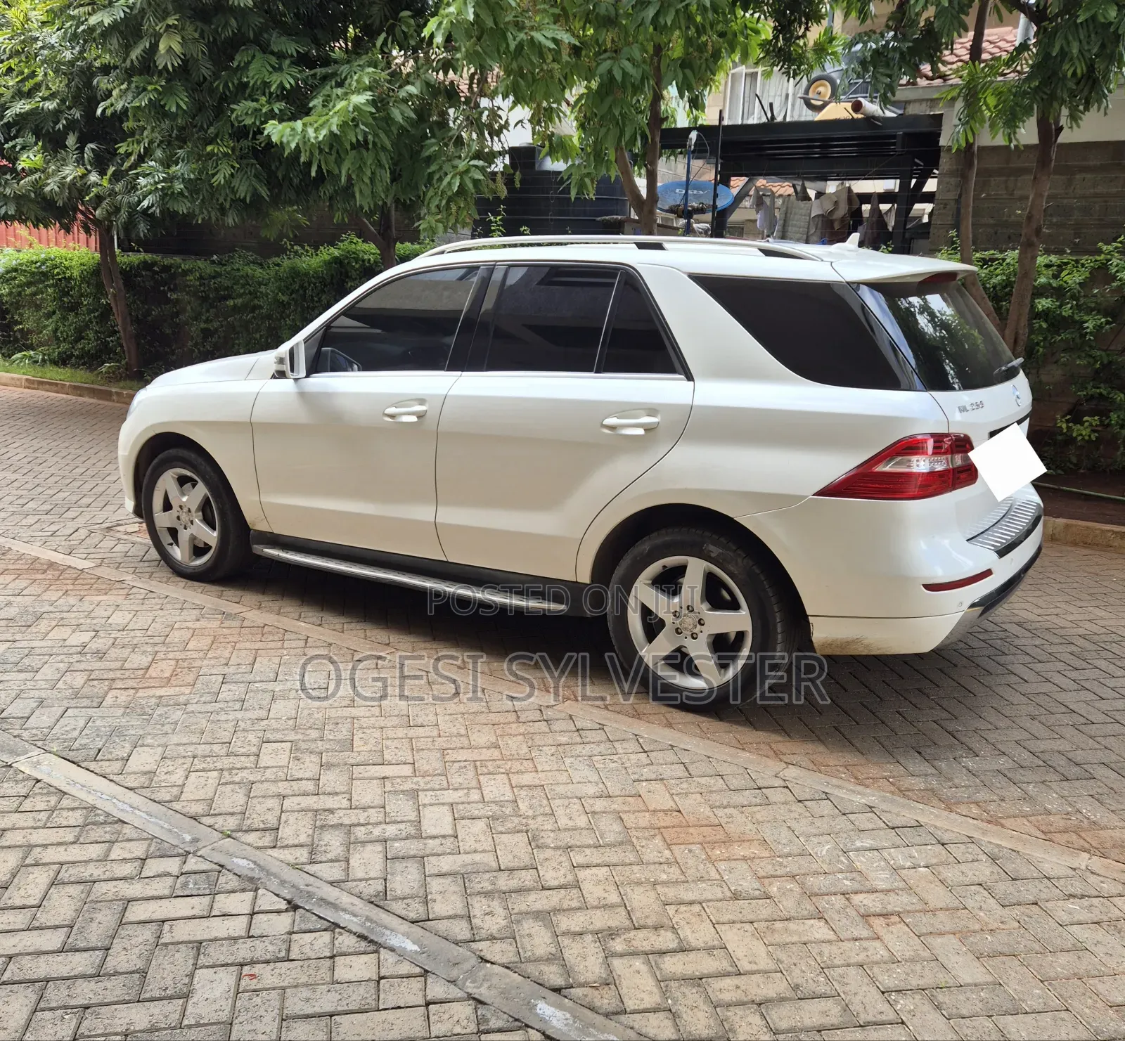 Mercedes-Benz M Class 2015 White