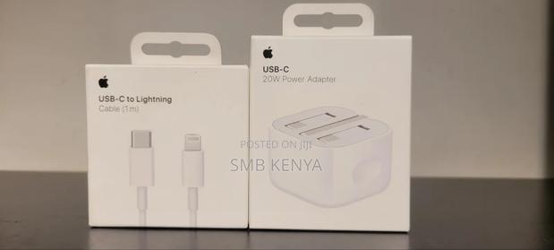 Apple 20w Usb-C Power Adapter With Lightning Cable (1m) - thumbnail 3