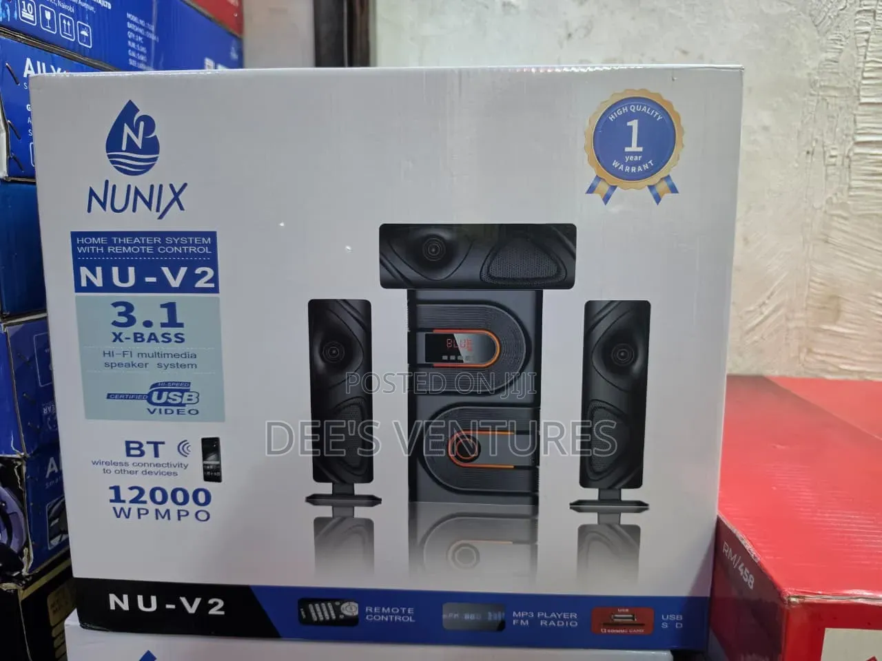 Nunix 3.1 Mini- Home Theater