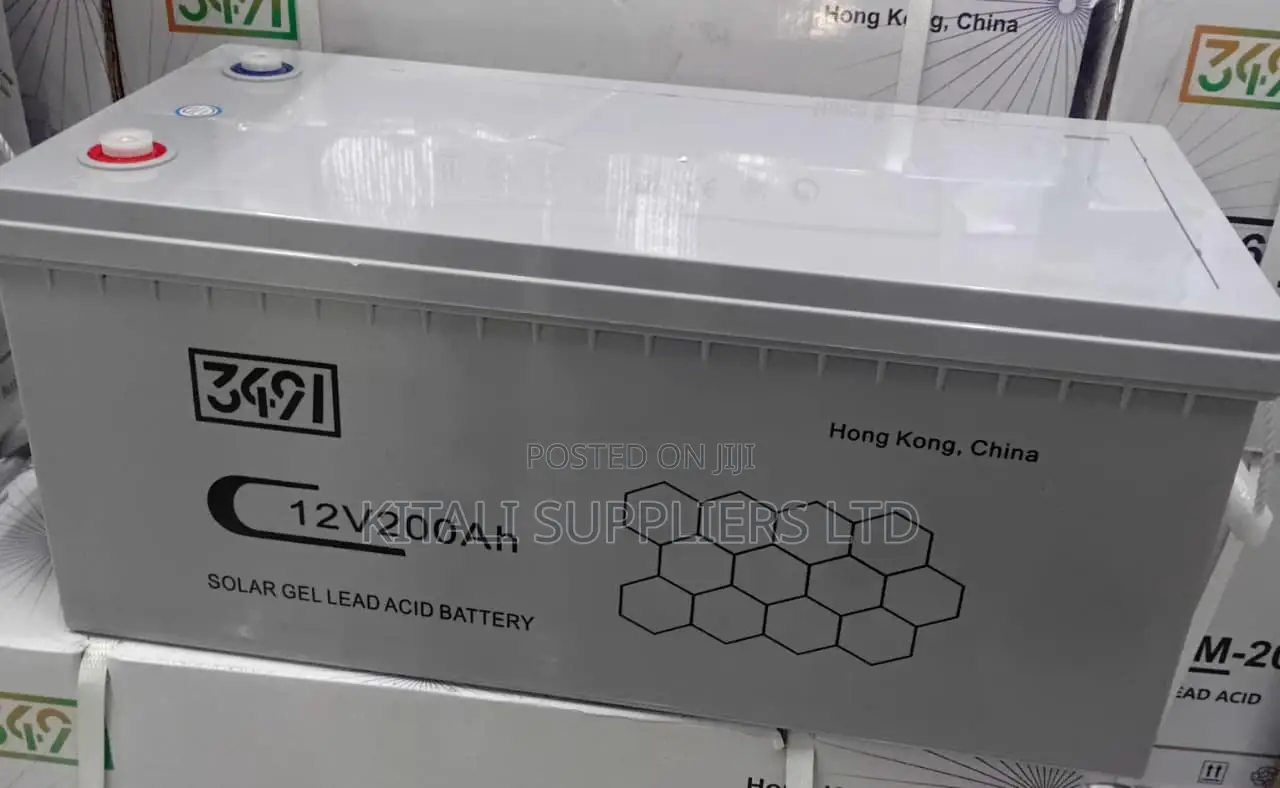 349 12v 200ah Solar Gel Deep Cycle Battery