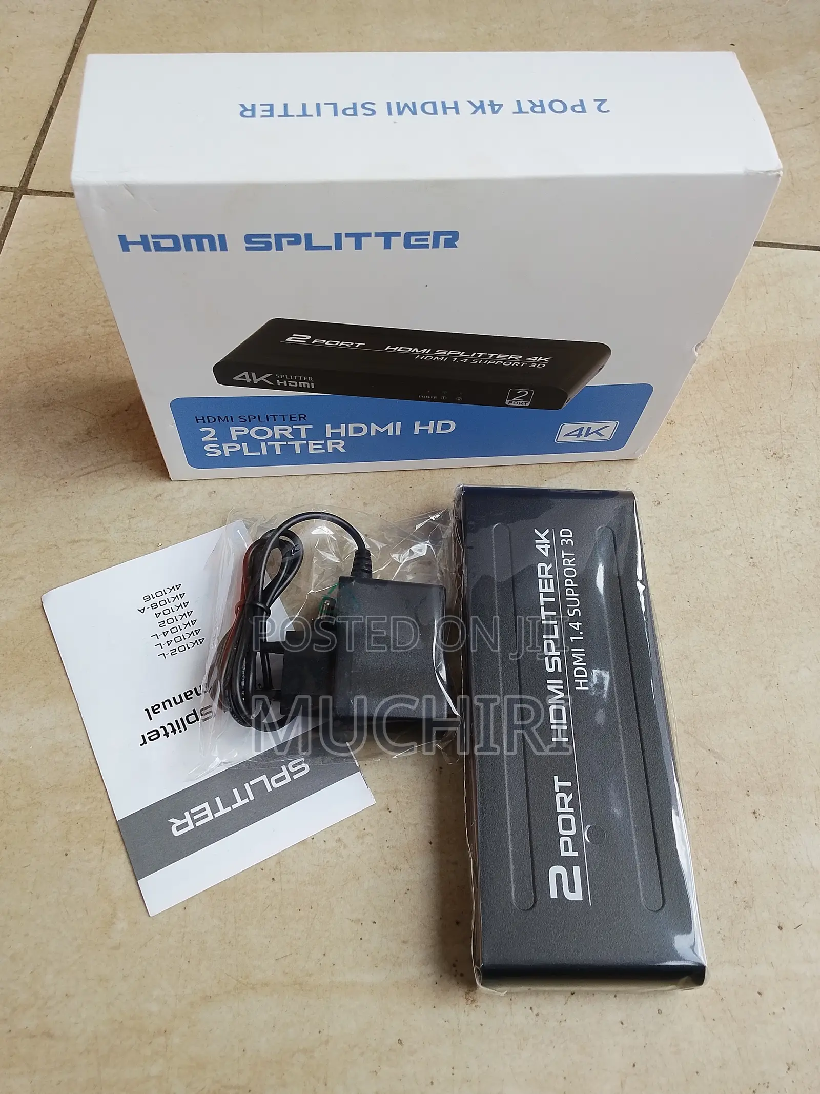 Hdmi Splitter 2 Way Display 1*2 Hdmi Splitter Quality Splitt]'[[=;'-