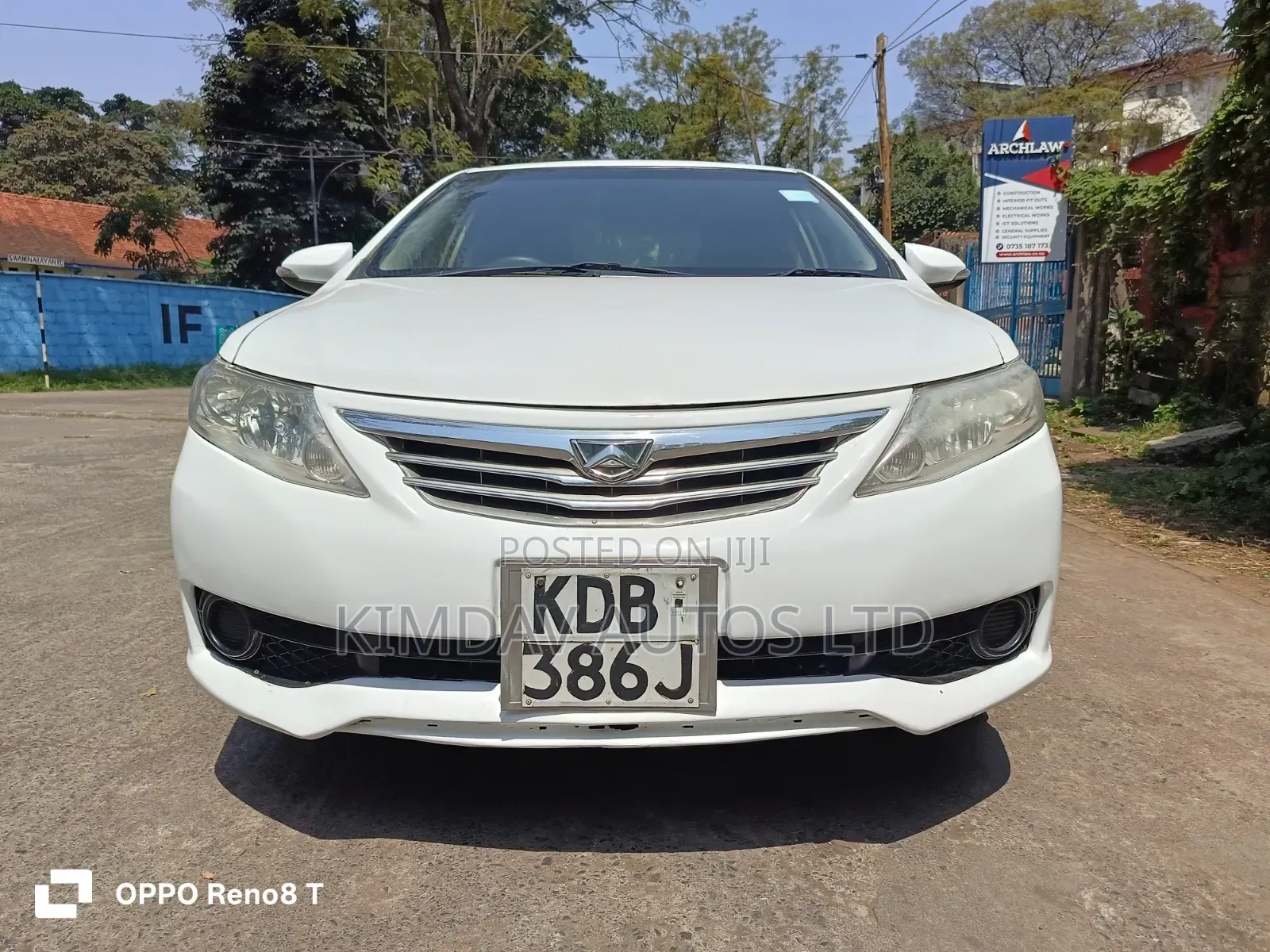 Toyota Allion 2013 White