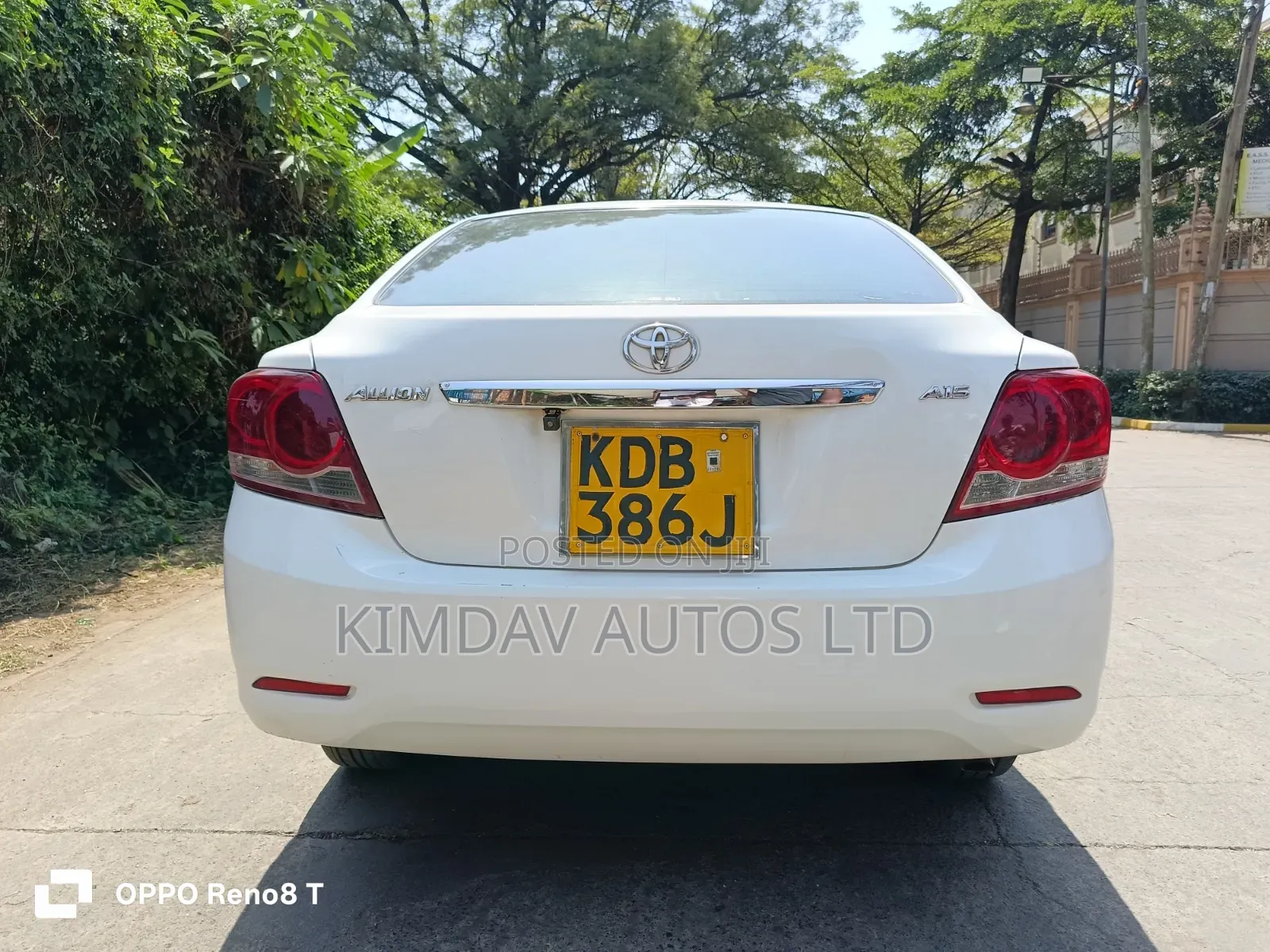 Toyota Allion 2013 White