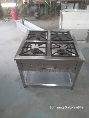 4 Burner Stainless Steel