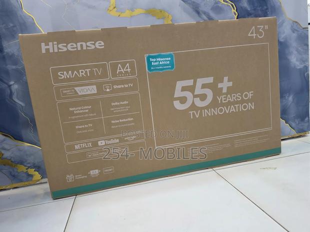 Hisense 43a4qken 43 Inch Smart Frameless Tv