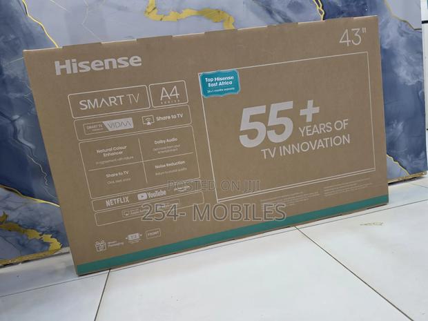 Hisense 43a4qken 43 Inch Smart Frameless Tv - thumbnail 2