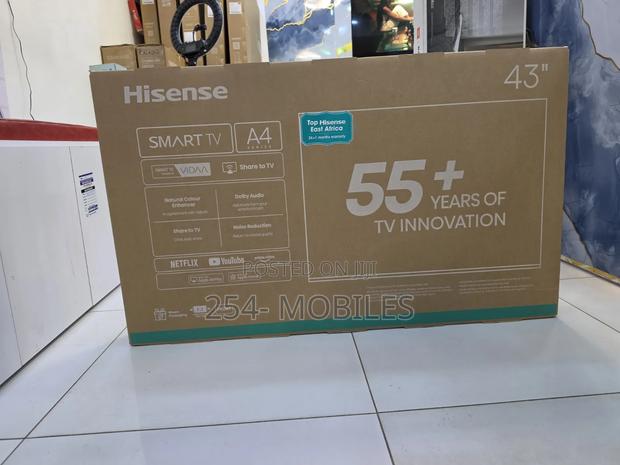 Hisense 43a4qken 43 Inch Smart Frameless Tv - thumbnail 3