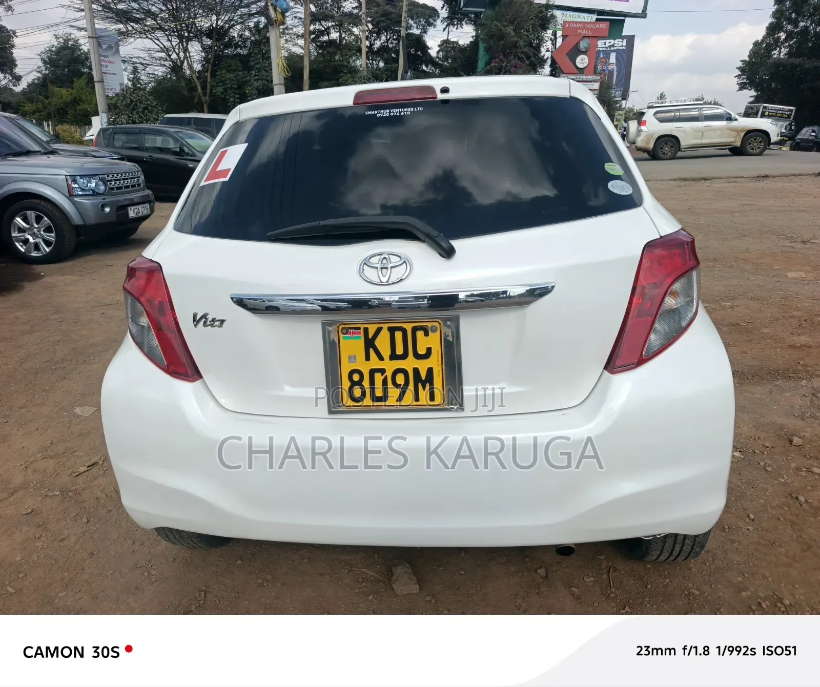 Toyota Vitz 2014 White
