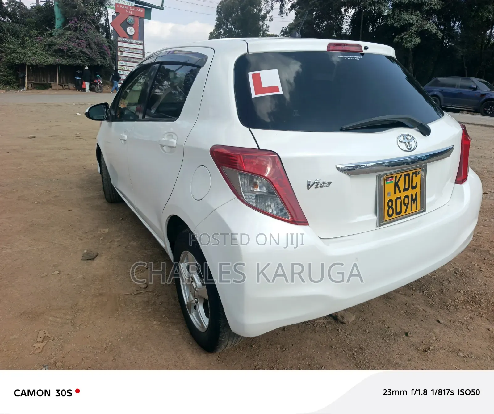 Toyota Vitz 2014 White