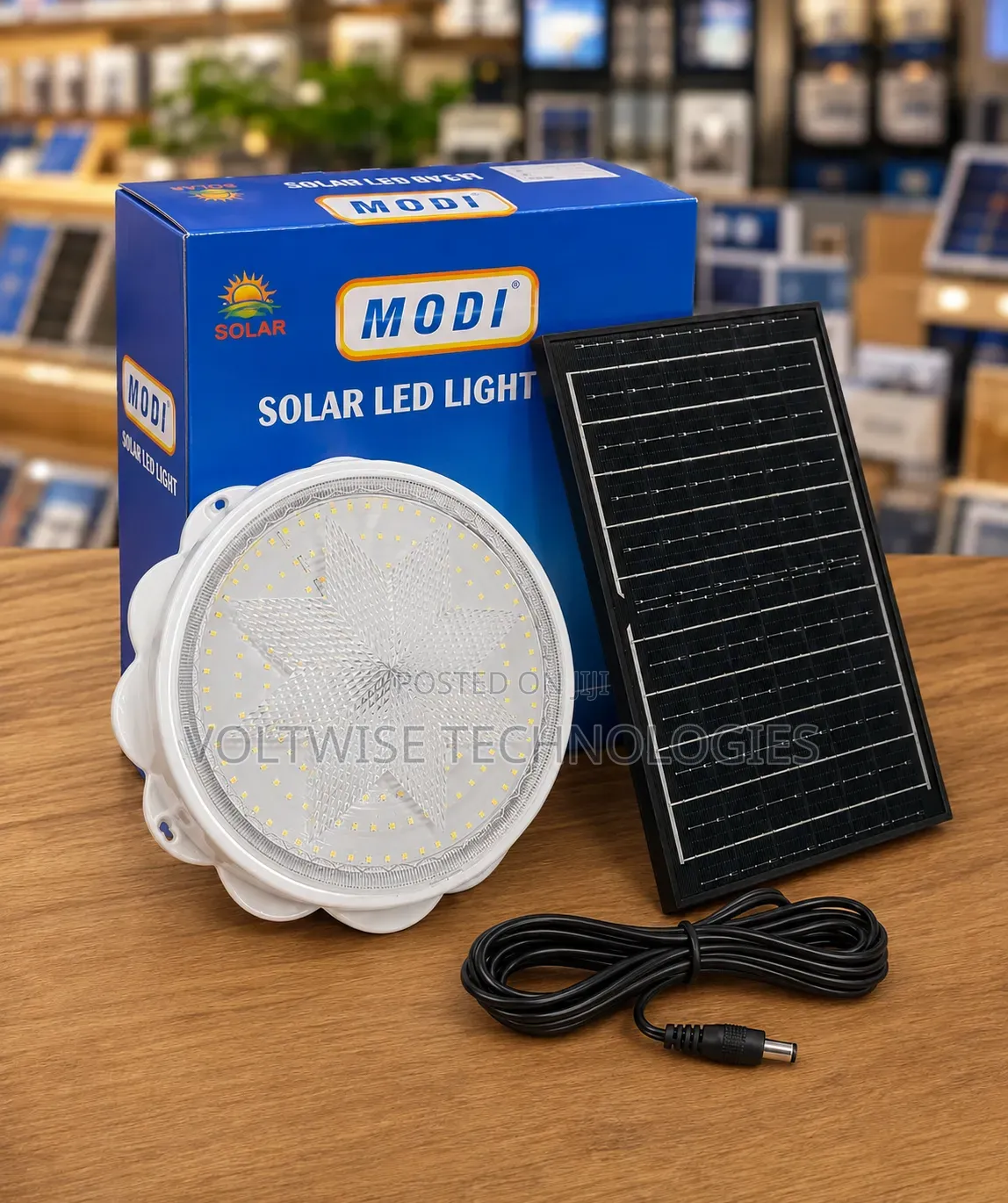 200w Solar Powered Indoor Ceiling Light With Solar Panel