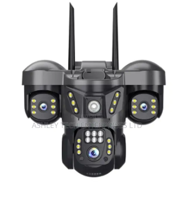 Premium 4g`` Triple Lens Solar PTZ Camera With Two-Way Audio