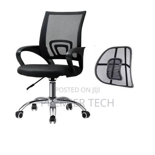 High-Back Ergonomic Mesh Office Chair - thumbnail 2