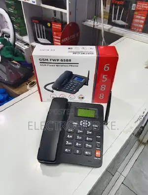 GSM 6588 Dual Sim Office Desk Phone Wireless Landline