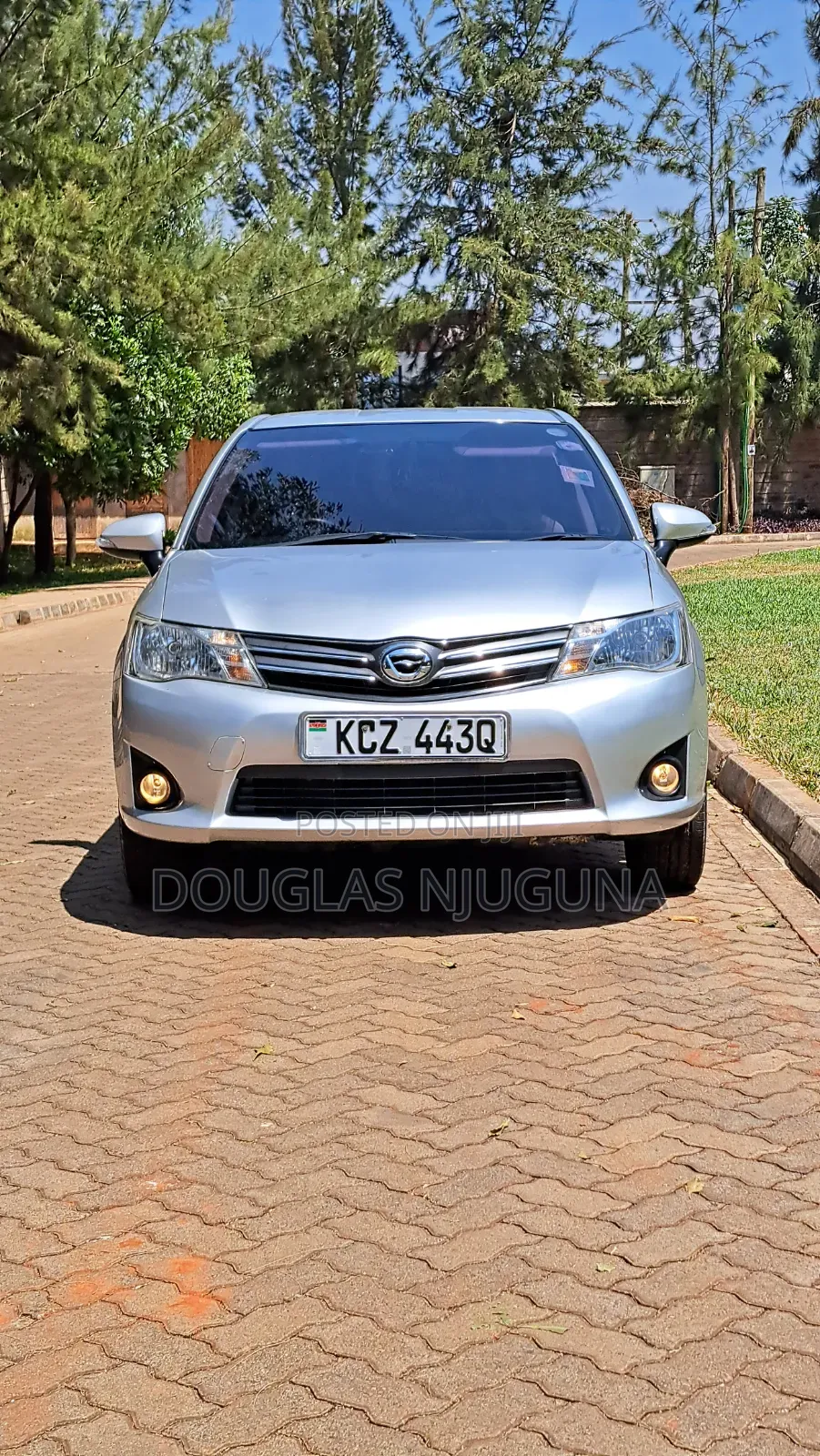 Toyota Axio 2013 Silver